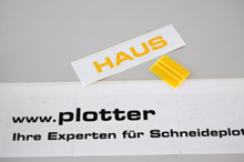 Fahrzeugbeschriftung rakeln