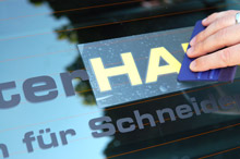 Fahrzeugbeschriftung - Transferfolie