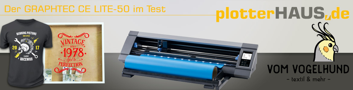 Graphtec CE LITE-50 Produkttest vom Vogelhund